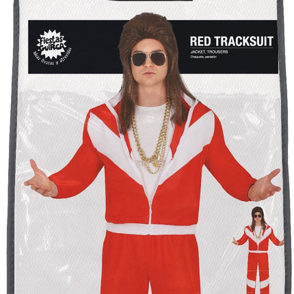 Tracksuit Rouge Blanc Faulty Men