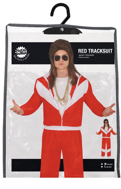 Tracksuit Rouge Blanc Faulty Men