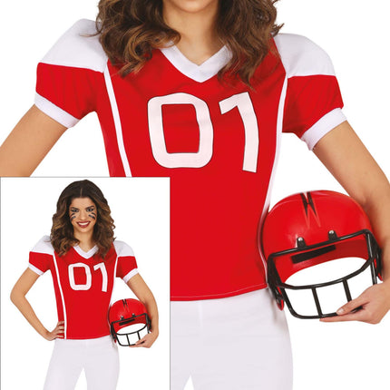 Costume de rugby pour femme