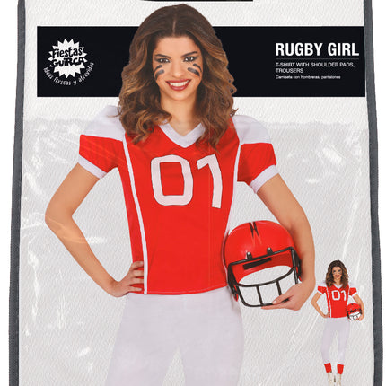 Costume de rugby pour femme