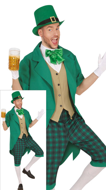 St. Costume de la Saint-Patrick Hommes verts