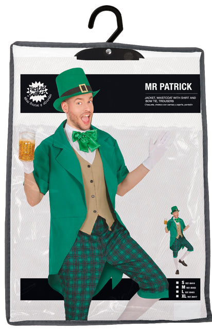 St. Costume de la Saint-Patrick Hommes verts