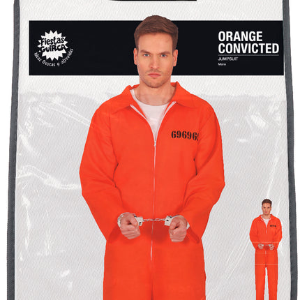 Costume de méchant Orange Hommes