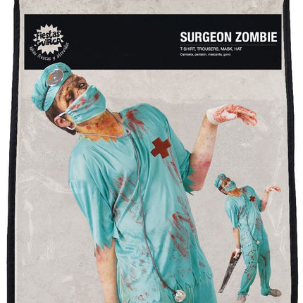 Costume d'Halloween Zombie Homme Chirurgien