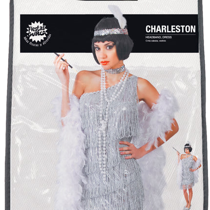 Robe Charleston Argent Dames