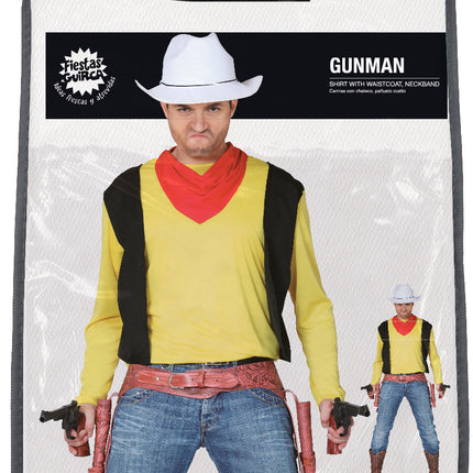 Costume de cow-boy Hommes Luke