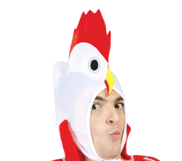 Costume de poulet blanc