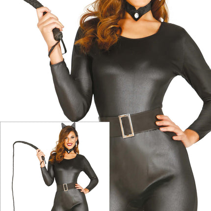 Costume de chat noir pour femme