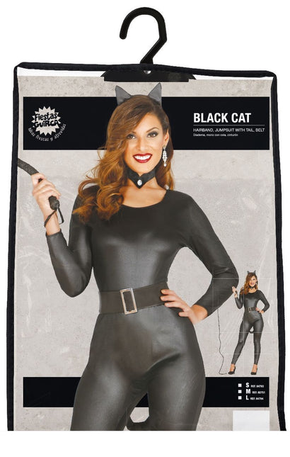 Costume de chat noir pour femme