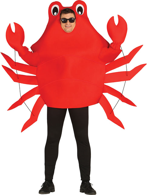 Costume de crabe rouge hommes