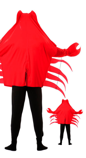 Costume de crabe rouge hommes