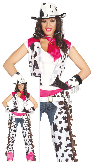 Costume de cowgirl rose