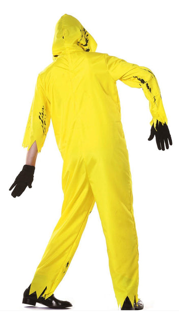 Costume d'Halloween Zombie Homme Radioactive L