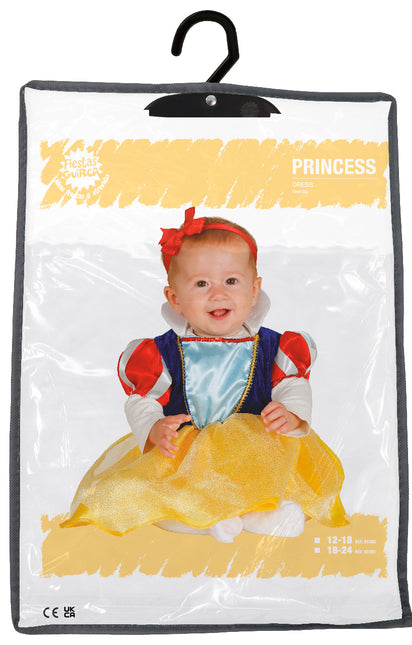 Costume de princesse bébé