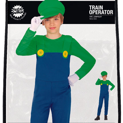 Super Mario Costume Garçon Luigi