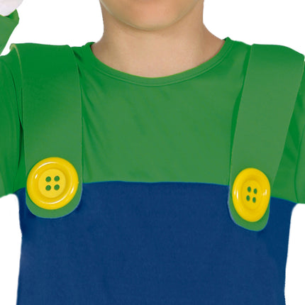 Super Mario Costume Garçon Luigi