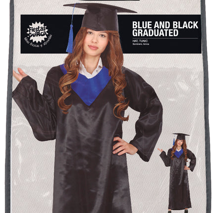 Robe de fin d'études Noir Bleu Dames