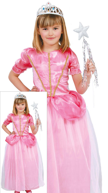 Robe de princesse pour fille rose