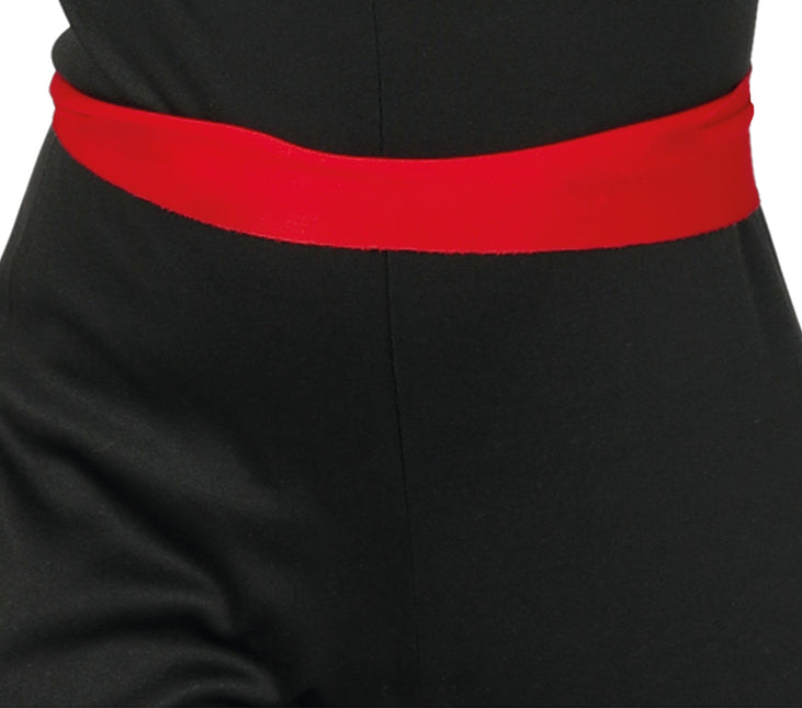 Combinaison Ninja Enfant Rouge Noir