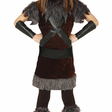 Costume de viking garçon brun