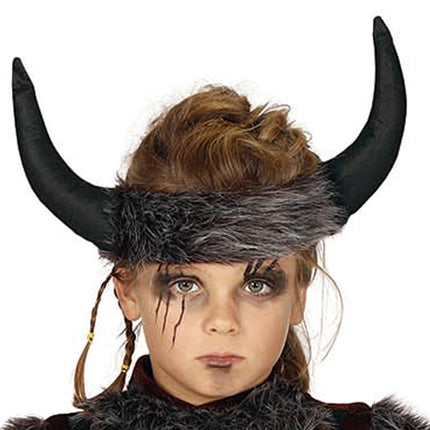 Costume de viking garçon brun