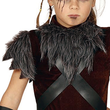 Costume de viking garçon brun