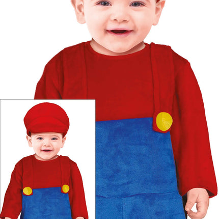 Costume Super Mario pour bébé