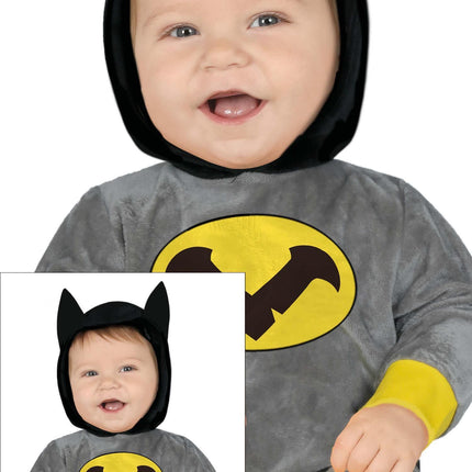 Combinaison Batman Gris Bébé