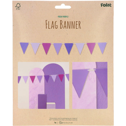 Flagline Purple Mix 6m