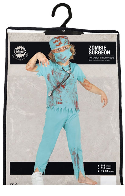 Costume d'Halloween Zombie Chirurgien Enfant