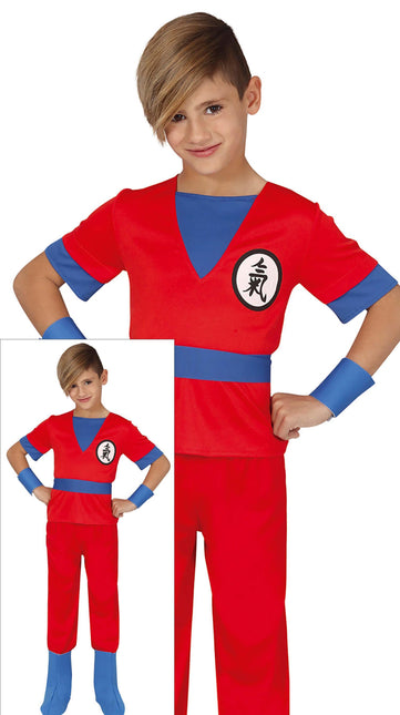 Costume de Goku Dragon Ball Z Rouge enfant