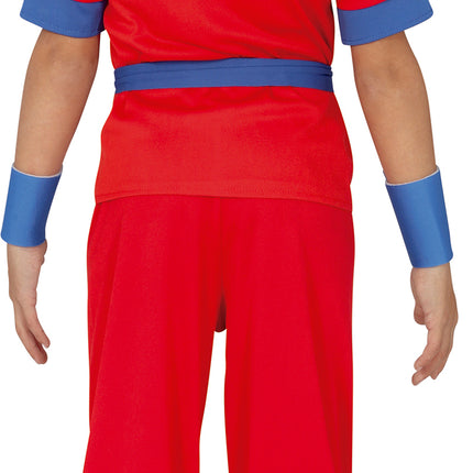 Costume de Goku Dragon Ball Z Rouge enfant