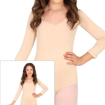 Justaucorps pour fille Beige