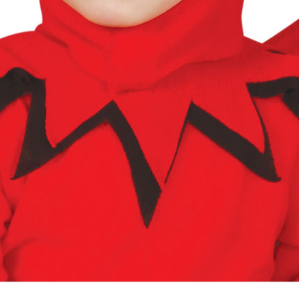 Costume de diable bébé avec queue