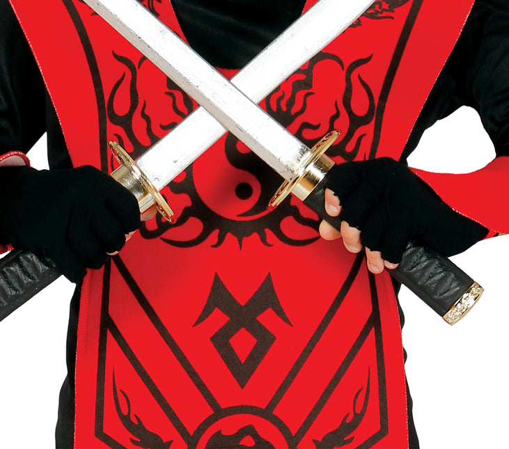 Combinaison Ninja Enfant Rouge