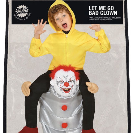 Costume d'Halloween de Clown Enfant porte-moi