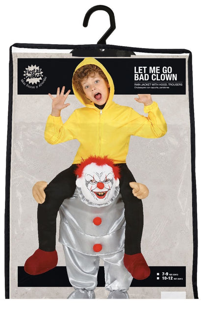 Costume d'Halloween de Clown Enfant porte-moi