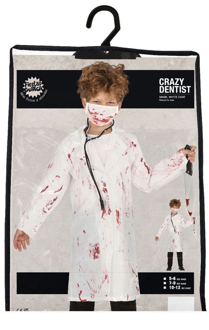 Costume d'Halloween de dentiste pour enfant