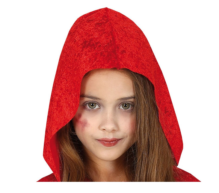 Costume de petit chaperon rouge fille