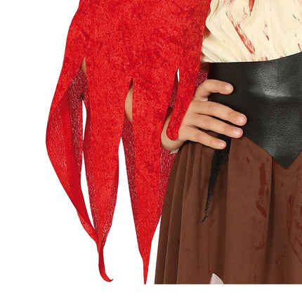 Costume de petit chaperon rouge fille