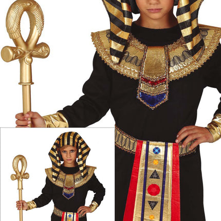 Costume de pharaon noir pour enfant