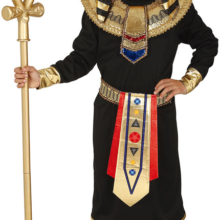 Costume de pharaon noir pour enfant