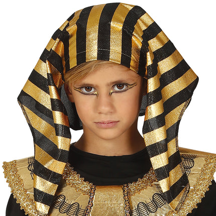 Costume de pharaon noir pour enfant