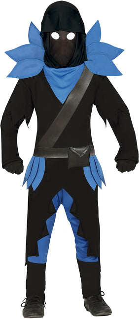 Combinaison Ninja Enfant Bleu