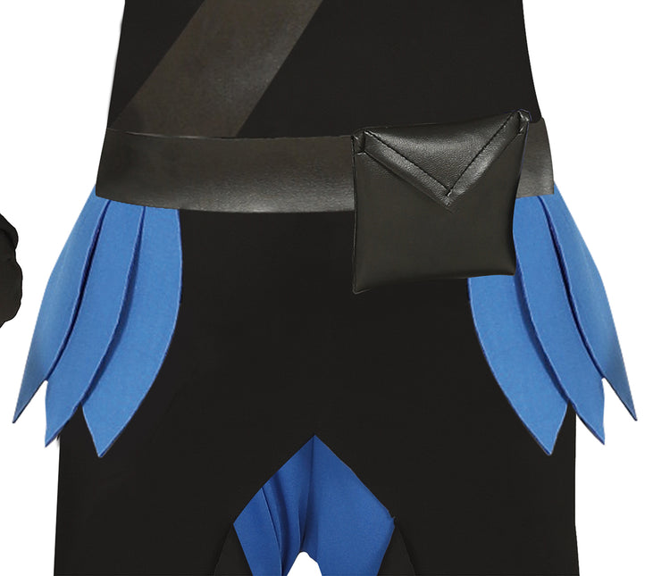 Combinaison Ninja Enfant Bleu