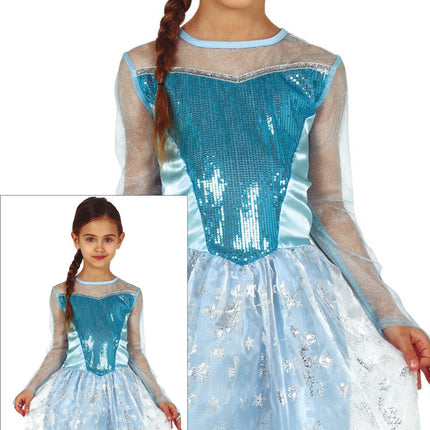 Robe de princesse des glaces