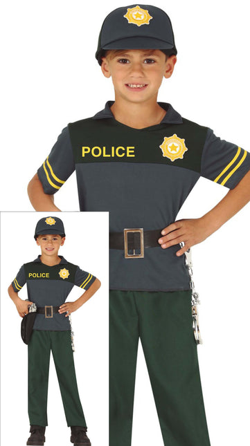 Costume de police Garçons