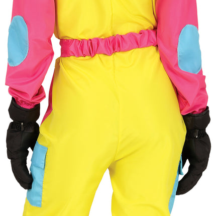 Costume des années 80 Combinaison de ski pour femmes