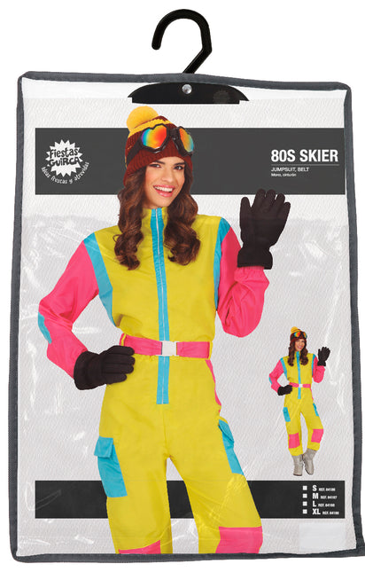 Costume des années 80 Combinaison de ski pour femmes