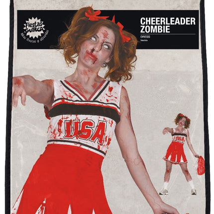 Costume d'Halloween Zombie Cheerleader Dames